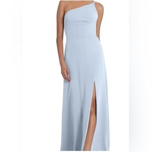 Jenny Yoo Kora - Whisper Blue Bridesmaid Dress Gown Size 2